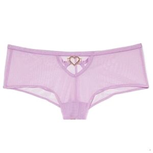 Victorias Secret Very Sexy Cutout Cheeky Panty - Metal Heart Hardware Small